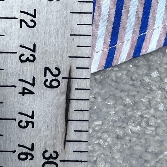 Robert Graham Blue and Pink Dress Shirt - Picture 10 of 11